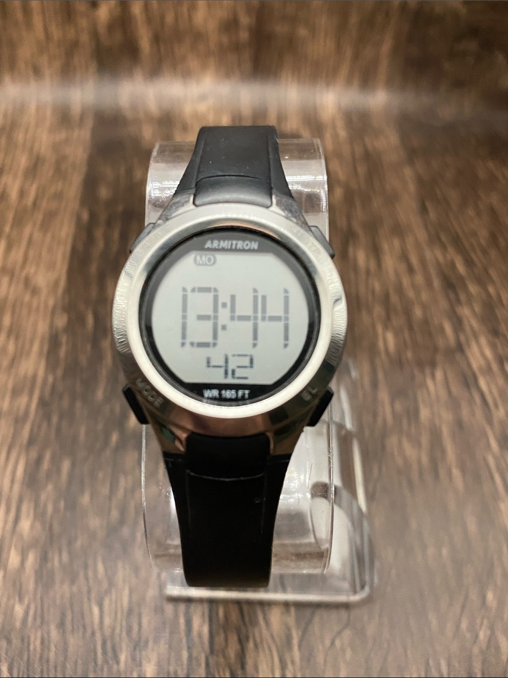 Armitron Black and Silver Ladies Digital Sport Watch